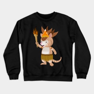 Maskot PON PAPUA 2021 Kangpho Obor Crewneck Sweatshirt